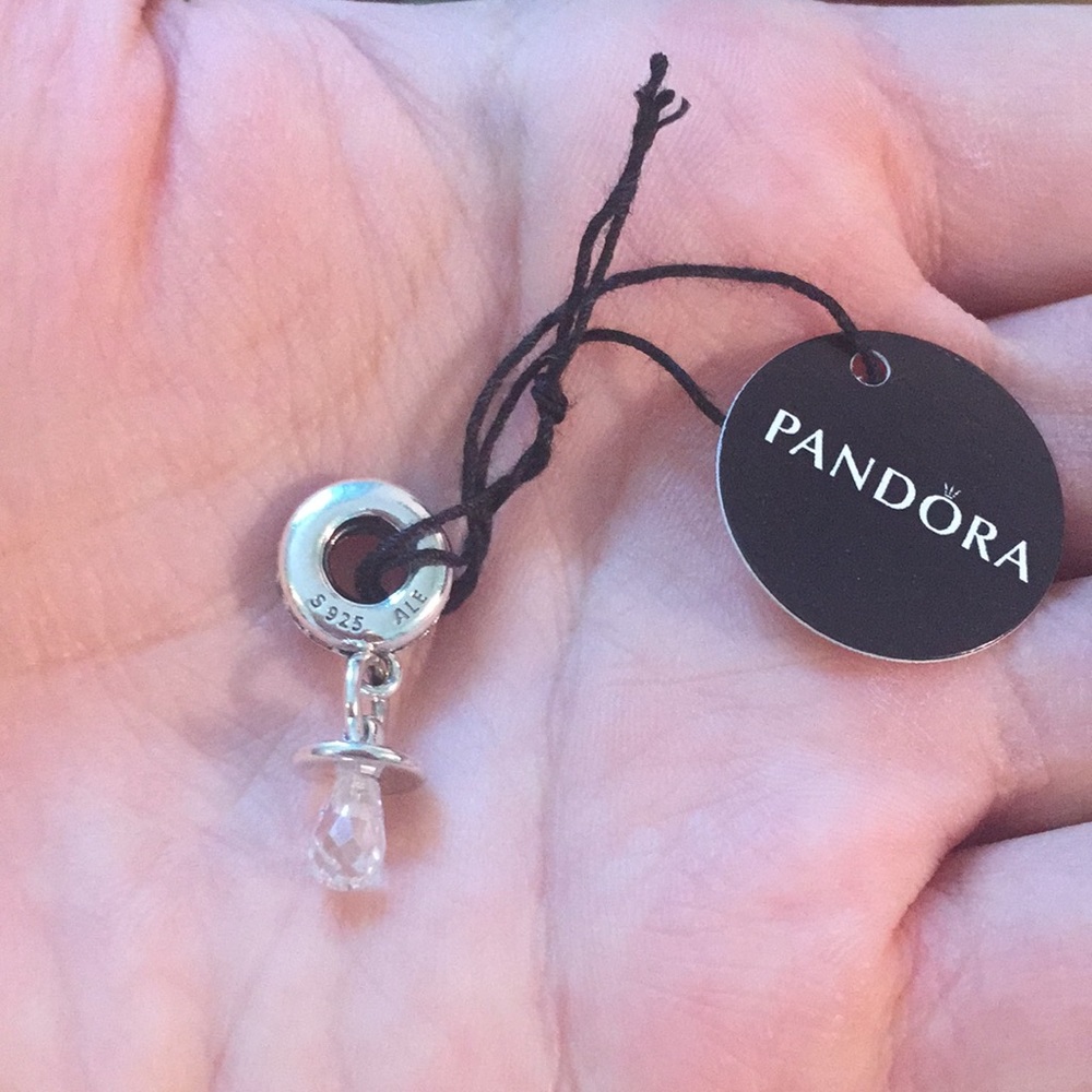 authentic pandora pacifier charm